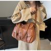 Large Capacity Bag Women's Autumn and Winter New Fashion Shoulder Handbag Casual Versatile Messenger Tote Bag