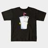 Boys Girls Soft Cotton Graphic Tees The Master Shake - Vintage Aqua Teen Hunger T-shirt Breathable Daily School Wear Kids T-Shirts