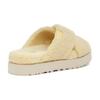 UGG Suede Plaid Cross Fashion Sandals Women sandals Banana-Pudding 1126385-BPDD