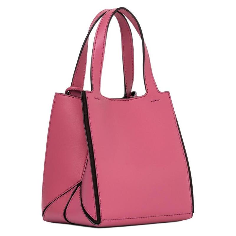 MICHAEL KORS Jordi Metal Pendant Tote Bag Tote Bag Shopping Bag Cowhide Shoulder Handbag Small Women's Rosewood Color
