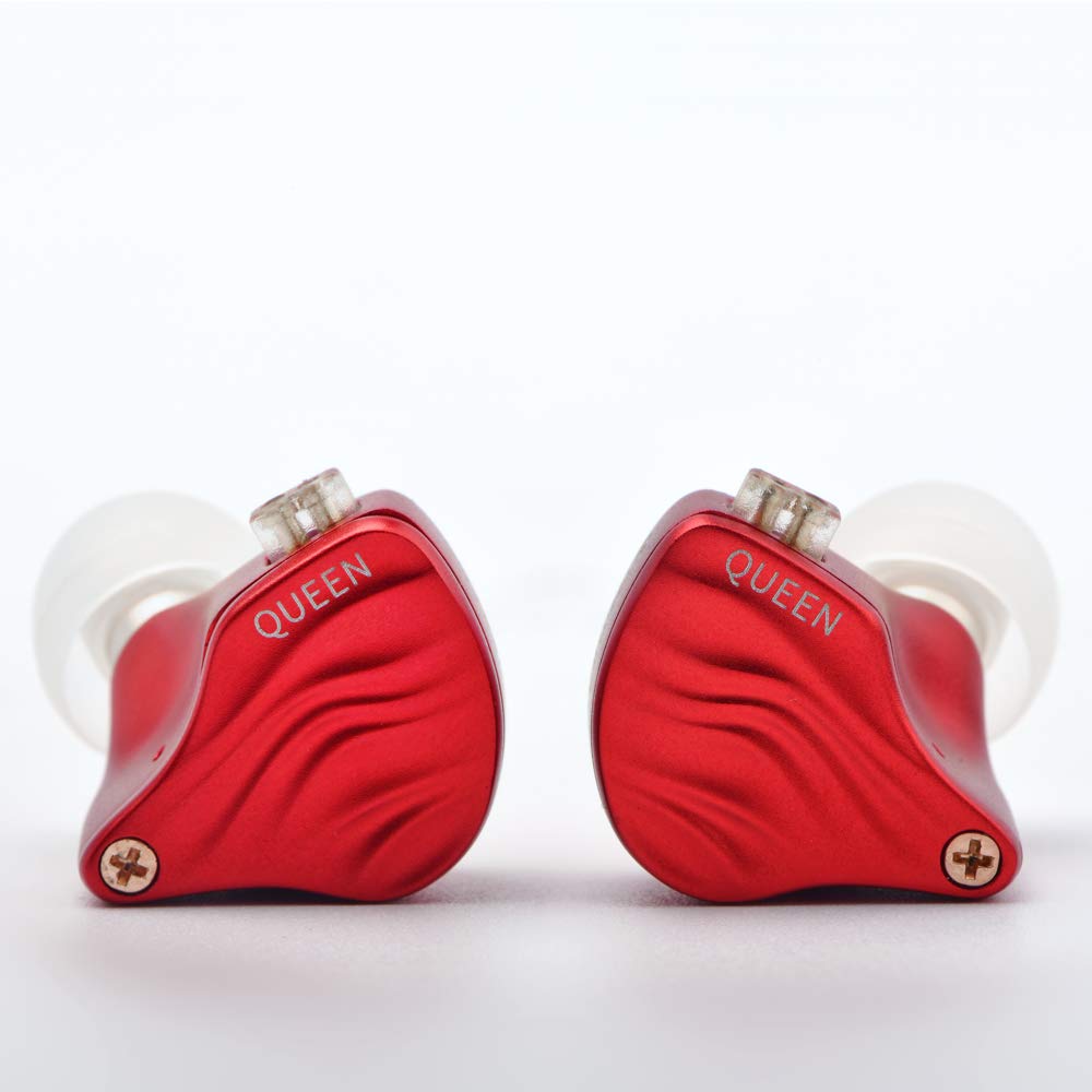 TFZ Dual Magnetic Circuit Graphene Driver Queen Earphones, Red (TFZ-QE-RD)
