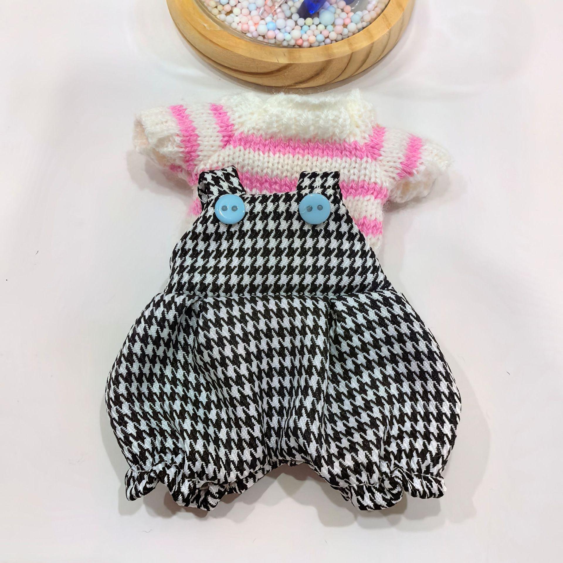 

Плюшевые аксессуары LABUBU: Подвеска для дивана в виде акулы, медведя и утки на замену 17CM Labubu Doll Clothes