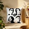 Stylish AArctic Monkeyses Cushion Cover Versatile DoubleSided Pillow Case Fit for Sofa Bed Car  Daily Decor