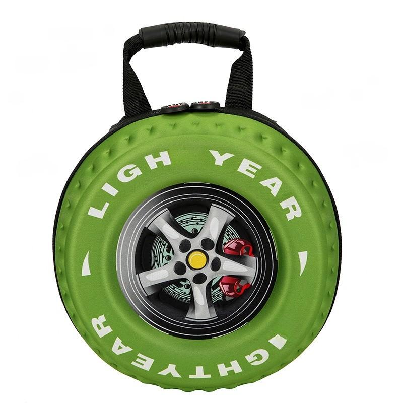 Eva Kids Backpack With Geometric Print And Breathable Design For School Use