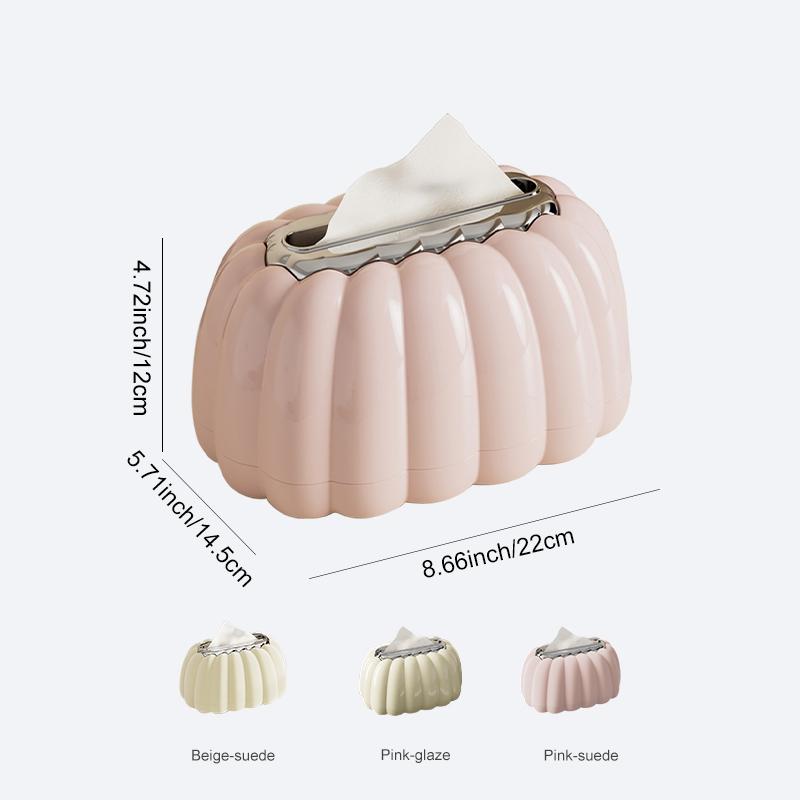 UFORU Minimalist Solid Color Tissue Box Smooth Surface Easy Clean for Home Office Bathroom Living Room