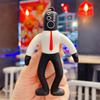 Toilet Person, Monitor Person, Three-dimensional Doll, Cartoon Car Keychain, Night Stall, Gift Pendant.