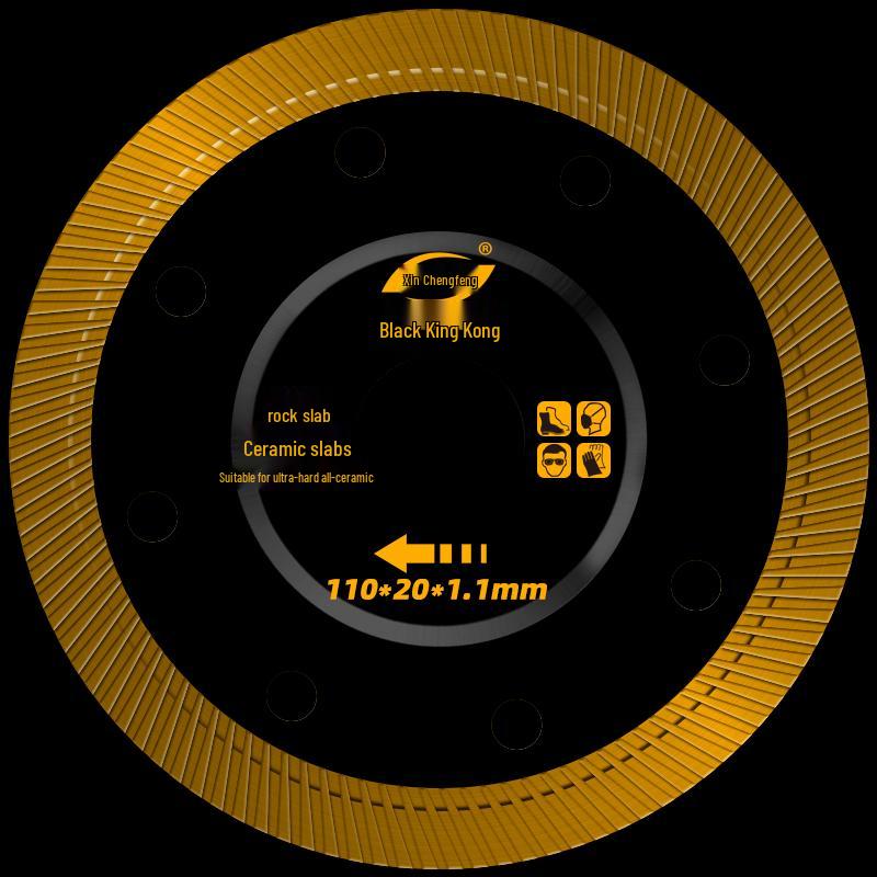 Xinchengfeng Stone Cutting Disc for Angle Grinder – Dry Cut Blade for Jade, Tile, Marble
