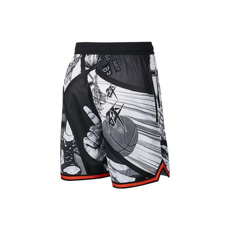 Nike Dri-Fit Retro Comic Elite Basketball Shorts Men Shorts Black CI9082-010