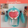 Mochila de Pelúcia Hatsune Miku Com Design de Desenho Animado Para Uso Diário
