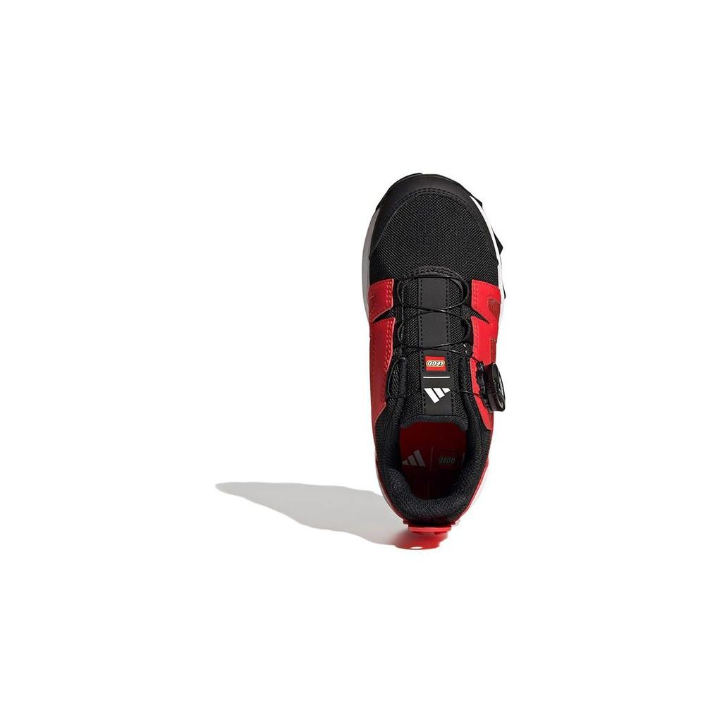 Adidas Terrex Comfortable Non-Slip Low-Top Running Shoes Kids Sneakers Red IG7954