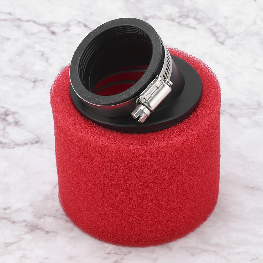 Air Filter for Dirt Bike Scooter ATV Quad Motorcycle Red 48mm 1.89inBevel