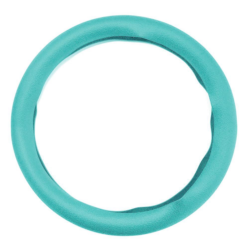 Universal Car Silicone Steering Wheel Elastic Glove Cover Texture Soft Multi Color Auto Decoration DIY Covers Car Accessories