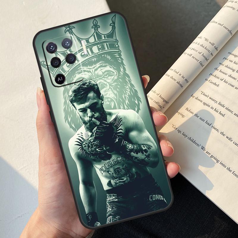 Conor McGregor Case For Oppo A80 A60 A40 A78 A38 A18 A98 A58 A96 A76 A16 A94 A74 A54 A15 A17 A57 A77 A5 Pro