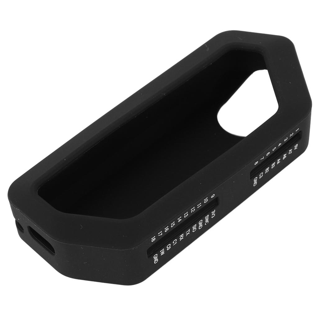 Silicone Case for Flipper Zero Shockproof Dustproof Anti Scratch Soft Protective Case for Flipper Zero WiFi Black