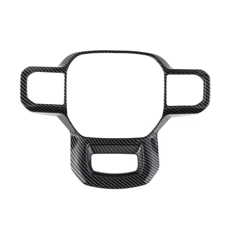 For Ford F150 F-150    2024 2025 ABS Steering Wheel Switch Panel Trim Decoration Sticker Car Accessories