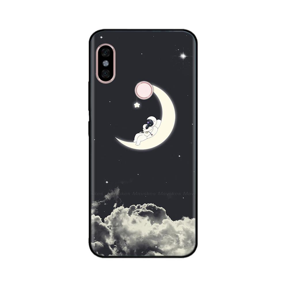 Luxury Case For Redmi Note 5 Pro Patterned Full Protection Soft Liquid Silicone Cartoon Cover For Xiaomi Redmi Note 5 Pro Note5