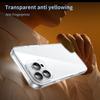 For iPhone 16 Pro Case TPU+Acrylic Phone Back Cover Anti Yellowing