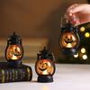 LED-Halloween-Kürbis-Geist-Laterne, Lampe, zum Selbermachen, zum Aufhängen, gruseliges Kerzenlicht, Halloween-Dekorationen für Zuhause, Horror-Requisiten, Kinderspielzeug