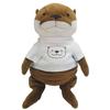 Morisaka Global Mochi Series Large T-Shirt, Mochi Kawaii FACE, 15 x 1.5 x 10 cm, for Plush Toys, Cute Smile Face, Mochiburu, Mochineko, and More