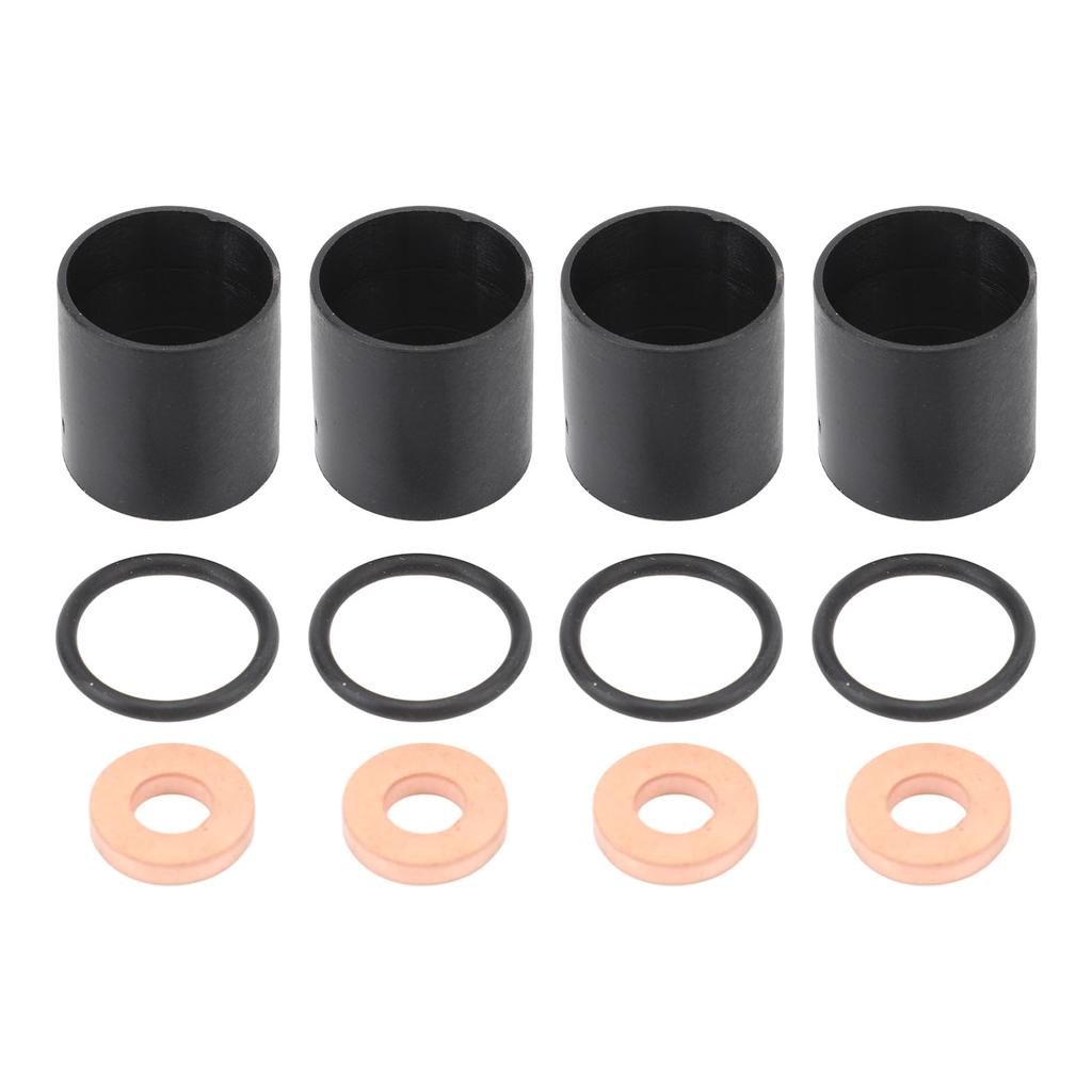 4 Sets Injector Seal Kit 7701474025 Prevent Leakage Enhance Engine Power for Trafic Master Opel Movano