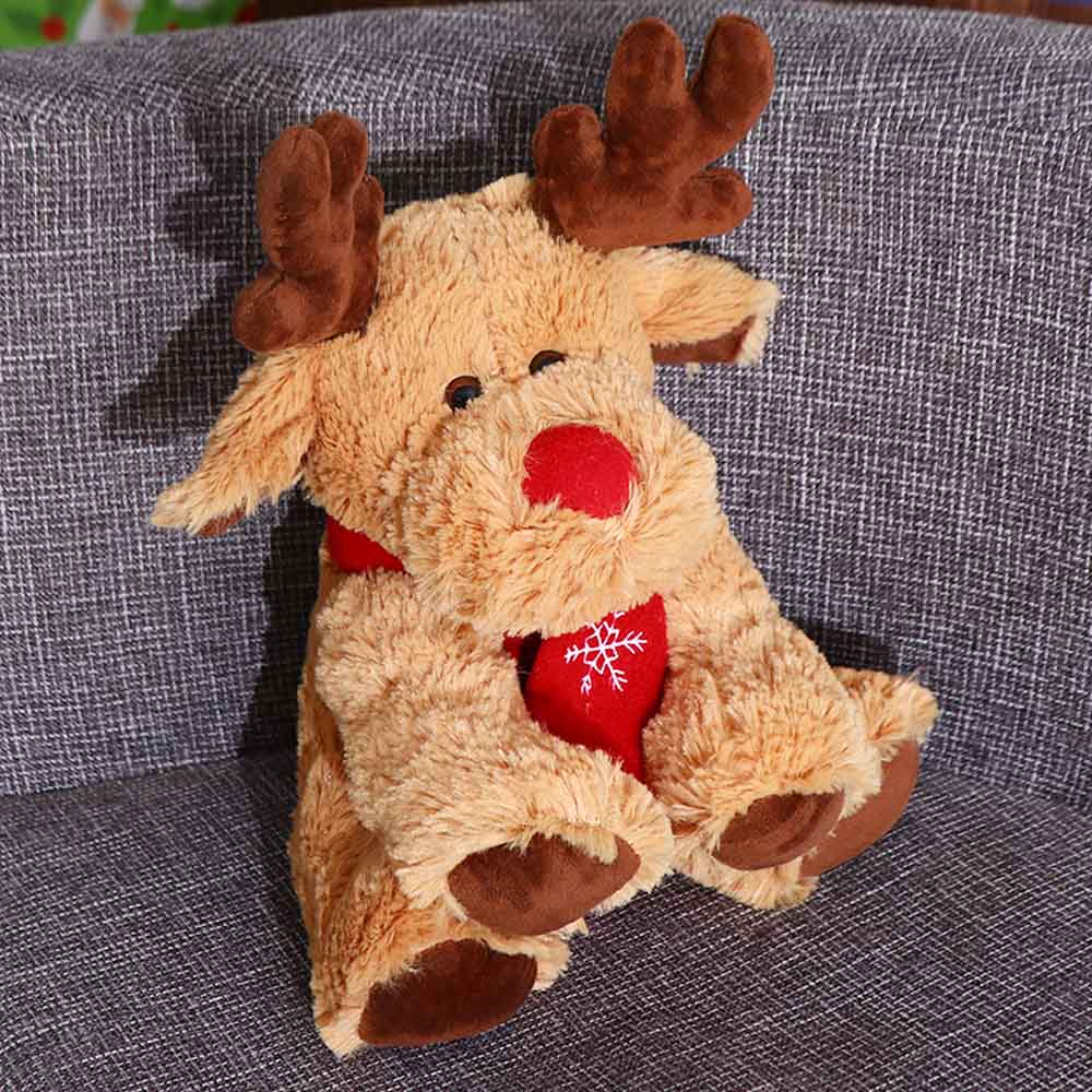 Children Gifts Cartoon Elk Reindeer Doll Toys Christmas Gifts Stuffed Toy Plush Doll Elk Plush Toys
