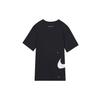 Men's Nike Minimalistic Alphabet Logo Printing Casual Round Neck Short Sleeve Black T-Shirt DX5817-010