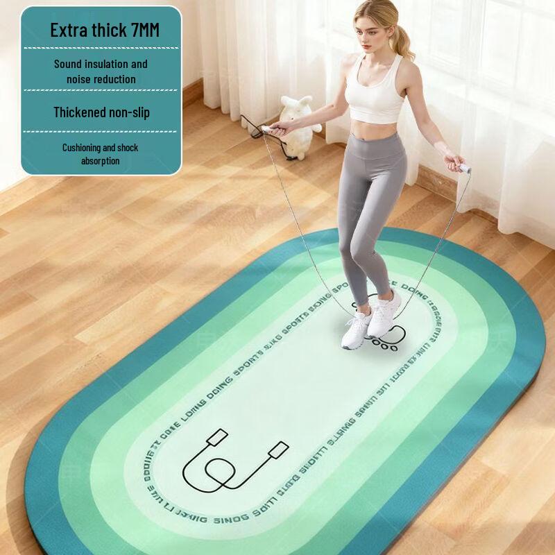 Soundproof Jump Rope & Exercise Mat 8mm