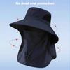 1pc Summer Sun Hats Neck Flap Fisherman Hat UV Protection Outdoor Hunting Fishing Cap For Hiking Camping Visor Bucket Hat