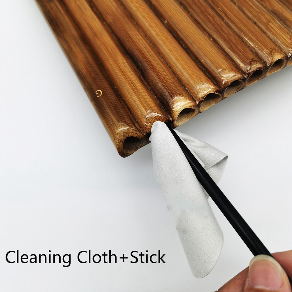 Pan Flute 15 Pipes G Key Bamboo Pan Flute Chinese Traditional Musical Instrument Pan Pipes