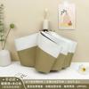 Vinyl Boys and Girls Folding Thickening Solid Dual-Use Umbrella