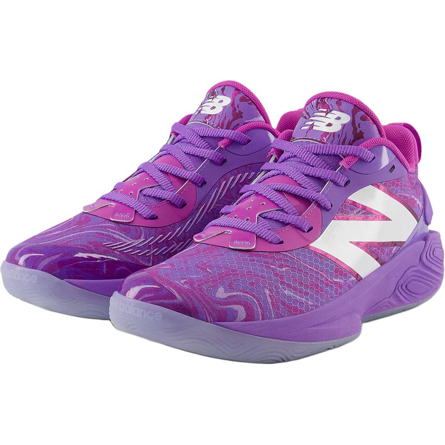 New Balance Two Wxy V5 Purple Lemon Yellow GS Kids Basketball Shoes GB2WYFS5