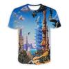 YES Band 3D Print Sports Breathabley Men T-Shirt Rock Hip-Hop Punk Heavy Metal Casual Street