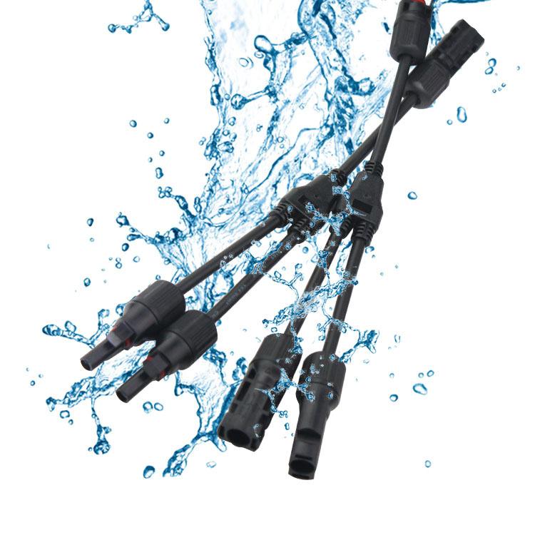 2 buc Cablu Panou Solar Conector Cablu Y Conexiune Paralelă 30A 1000V Conector Solar Electric Fotovoltaic