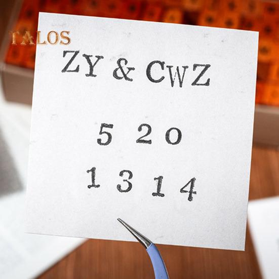 Timbri in Legno con Lettere dell'Alfabeto Bordo Liscio Set Timbri Lettere Multiuso Kit Scrapbook Fai da Te Materiali per Stampaggio