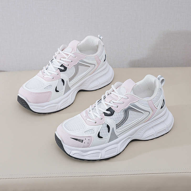 Fashion All Terrain Non Slip Beige High Boots Women's Shoes Size 44 Sneakers Woman Sports Boots Exercise Foot-wear Excercise Cute