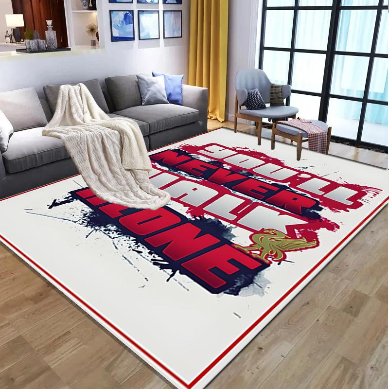 Football team.C Pattern Rug, Indoor/Outdoor Mat, for Picnic, Gameroom, Bedroom, Office, Living Room, Home Decor Carpet, Birthday Gift
