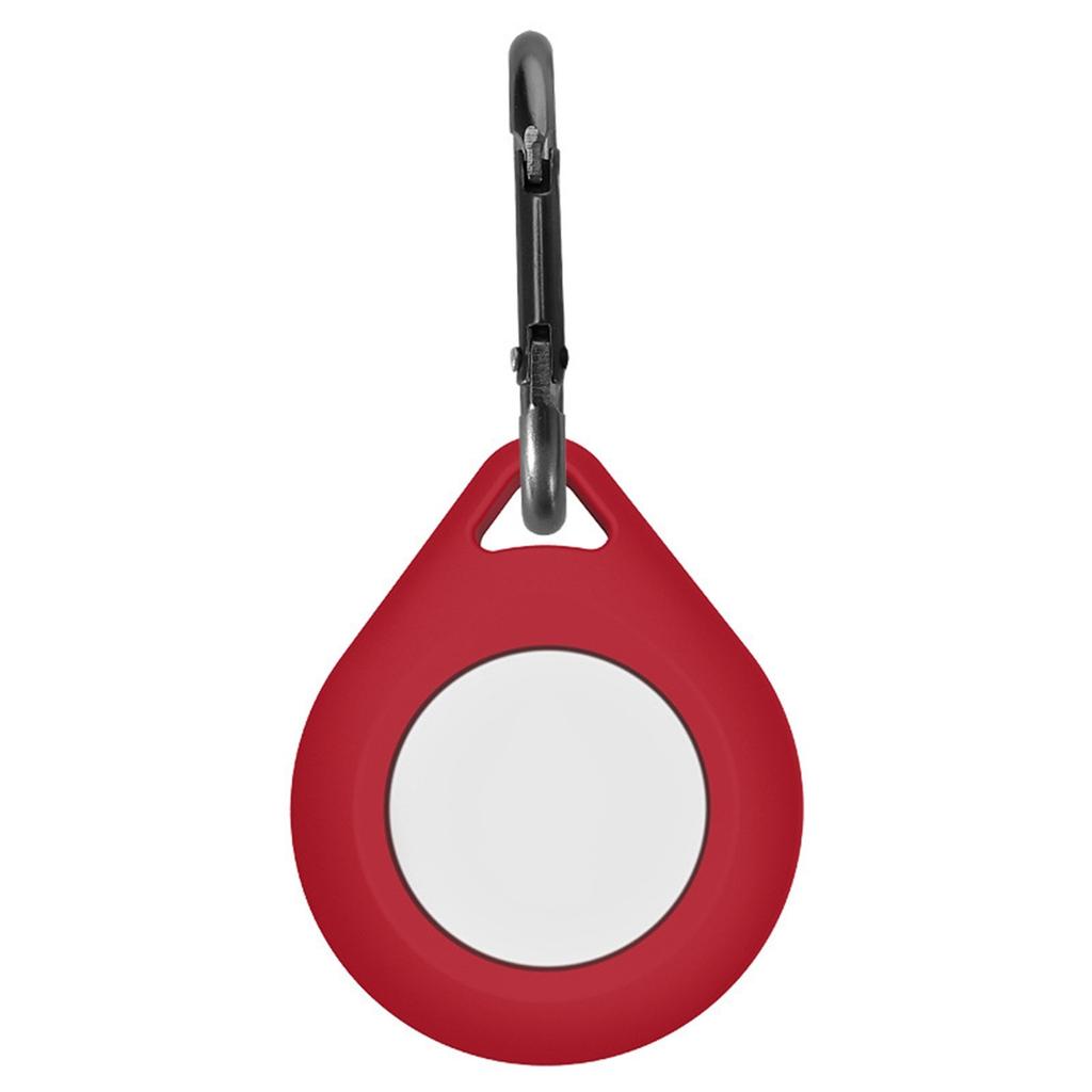 Per custodia AirTag Custodia protettiva in silicone Portachiavi AirTags-Tracker