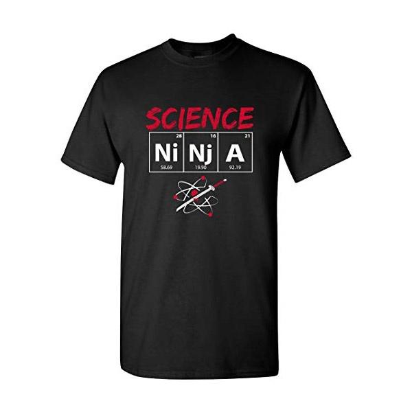 Buy Science Ninja Chemistry Funny Elements Nerd Geek Adult Humor Men S