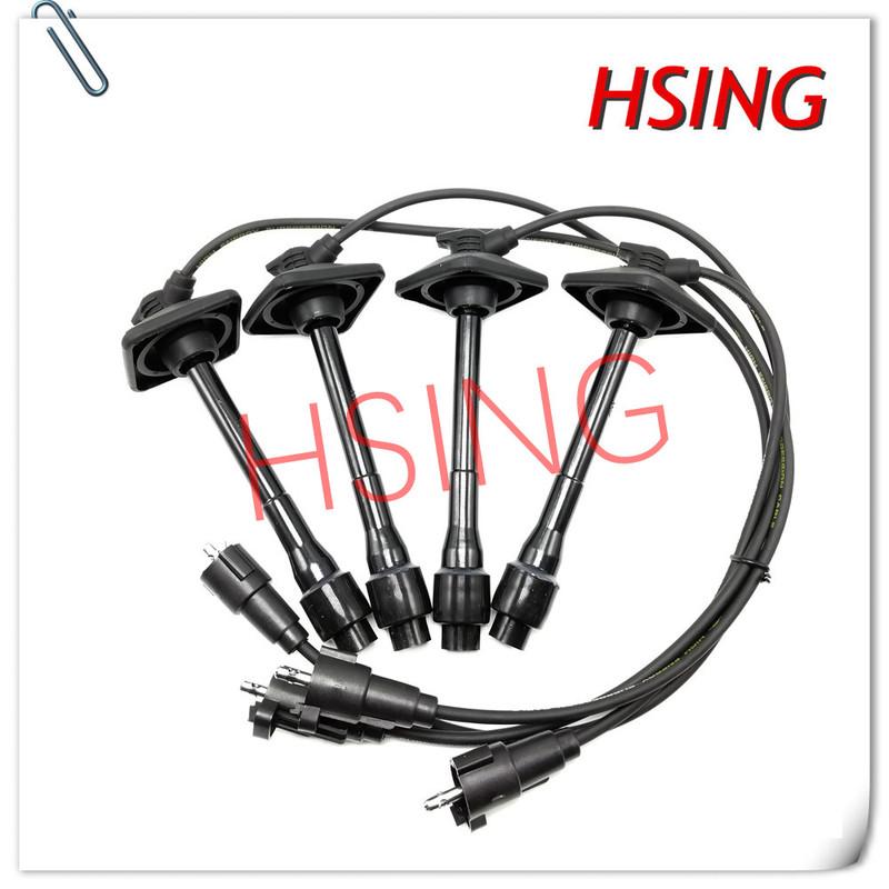 Ignition Cable Spark Plug Wire Set Fits For Toyota Caldina Camry RAV4 Solara 3SFE 5SFE ***Part No# 90919-22400 90919-22386