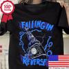 Seltenes Falling in Reverse Band Kurzarm Schwarz Alle Größen T-Shirt Unisex T-Shirt
