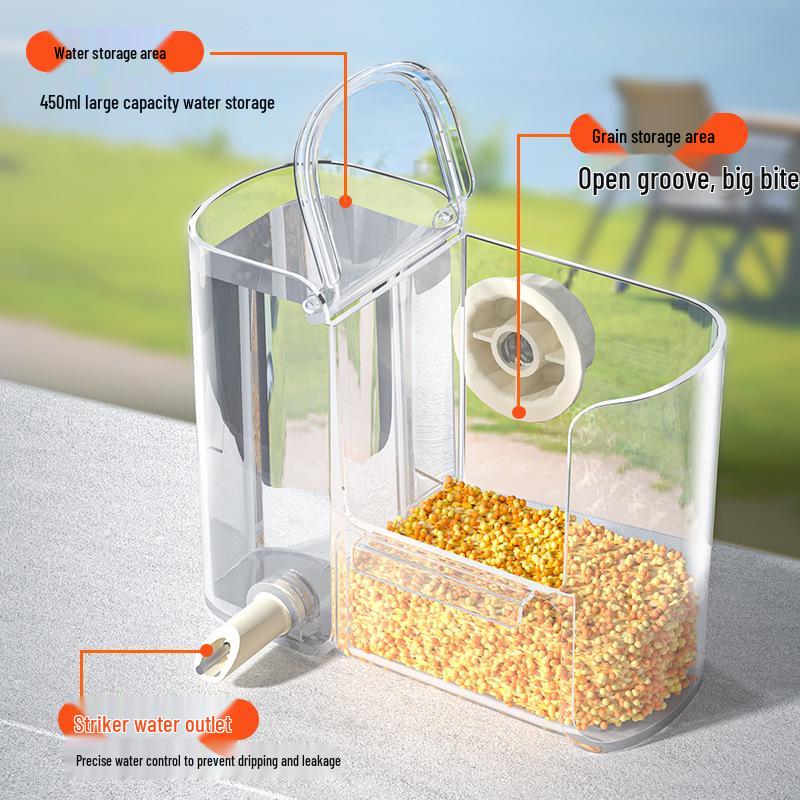 Parrot & Canary Automatic Water Dispensing Feeder Cage for Small Birds