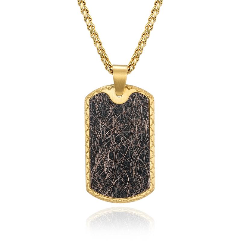 

NEW Stainless Steel Military Pendant Smooth Plate Listing Dog Tag Men s Retro Necklace Accessories Pendant Only золотой