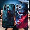 A-Alien Vs P-Predator Weiche Handyhülle für iPhone 16 16E 17 Air 15 Pro Max 14 Plus 13 Mini 11 12 7 Schwarze Hülle Rückseite