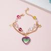 Handmade Crystal Beaded Necklace/Bracelet Stylish Colorful Bead Accessory Fashionable Jewelry for Girls and Women