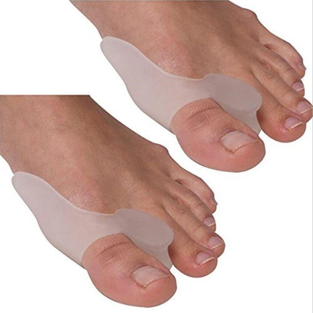 1Pair Hallux Valgus Adjuster Corrector Toes Outer Appliance Toes Separator Foot Care Tools