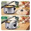 Slow Cooker Lid Holder Home Holder Slow Cooker Pot Lid Organizer Attachment Keeps Countertops Clean Kitchen Pot Organization