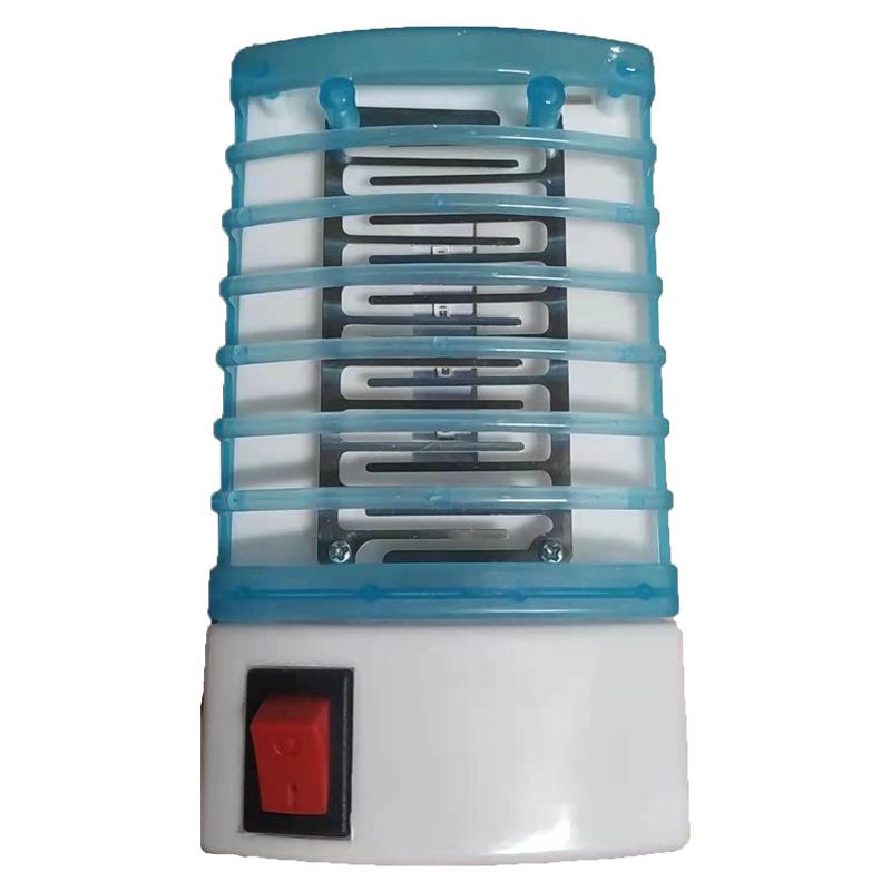 Electric Indoor Mosquito & Fly Killer Lamp: Bedside, Mini, Plug-In, Shock Type for Dormitories