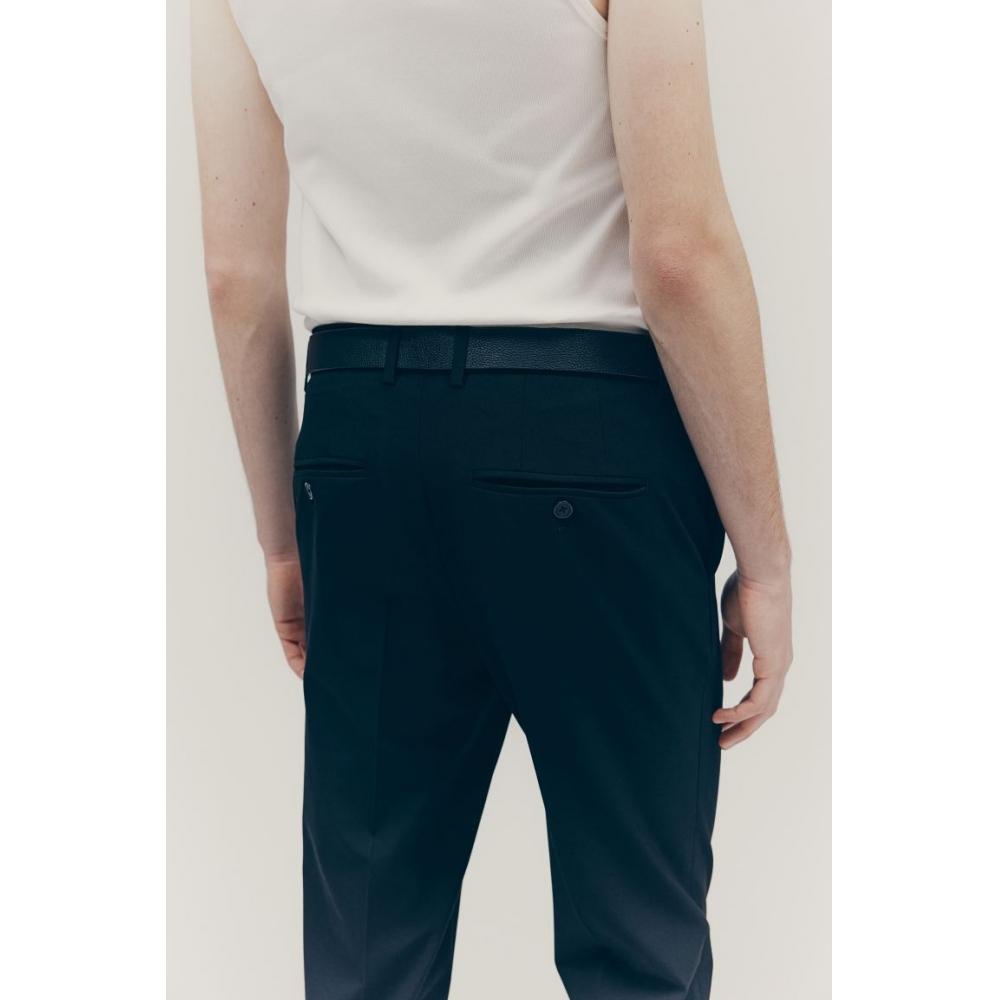 H M Tailored Pants sliM Fit Black