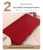 Solid Color Foldable Armless Sofa Bed Cover