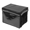 Insulated Food Delivery Bag Zippered Top Waterproof Large Capacity Insulated Grocery Bag for Hot Cold Meal
